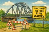 Brücke fertig, aber keiner darf drüber - Stolzenau wartet auf die Straße