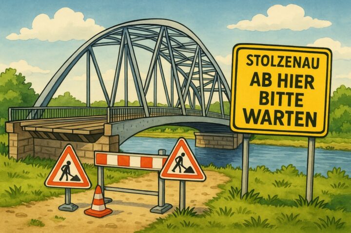 Brücke fertig, aber keiner darf drüber - Stolzenau wartet auf die Straße
