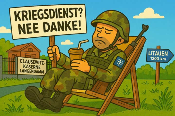 Bundeswehr ja, aber bitte ohne Krieg - Wie sieht es in der Clausewitz-Kaserne in Langendamm aus?