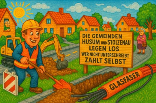 Die Gemeinden Husum und Stolzenau legen los - Wer nicht unterschreibt zahlt selbst