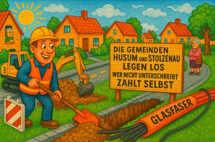 Die Gemeinden Husum und Stolzenau legen los - Wer nicht unterschreibt zahlt selbst