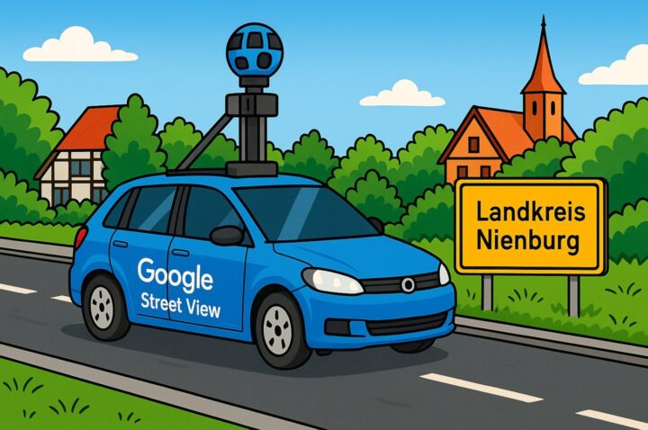 Google kommt glotzen - Street View rollt wieder durch den Landkreis Nienburg