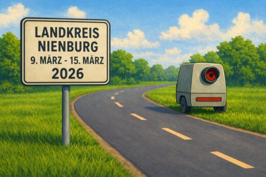 Jetzt lächeln bitte - Vom 9. bis 15. März 2026 sammelt der Landkreis wieder Porträts der schnellsten Autofahrer