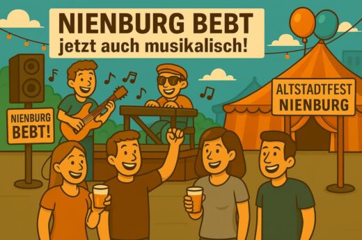 Nienburg bebt - Wenn das Altstadtfest plötzlich einen eigenen Song hat