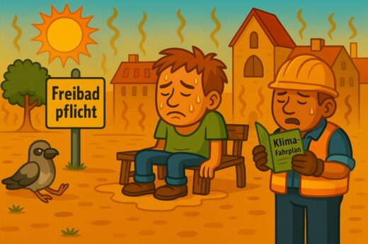 Nienburg schwitzt am 1. und 2. Juli 2025 bei bis zu 36 Grad und alle reden vom Untergang