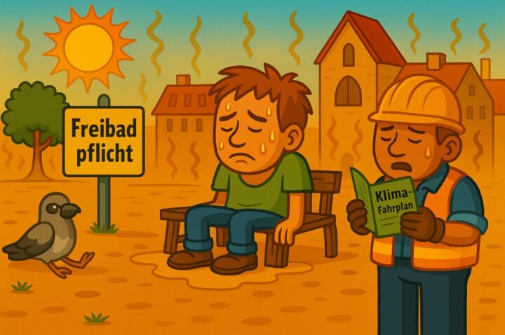 Nienburg schwitzt am 1. und 2. Juli 2025 bei bis zu 36 Grad und alle reden vom Untergang