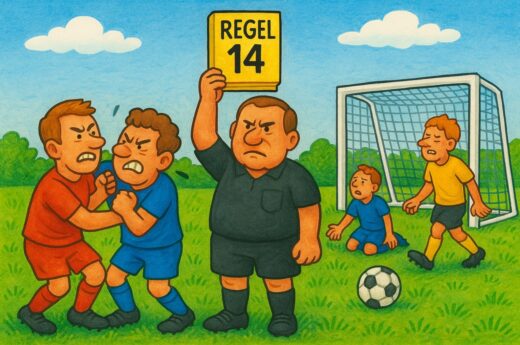 SC Marklohe - Drei Punkte bis das Regelbuch zuschlug