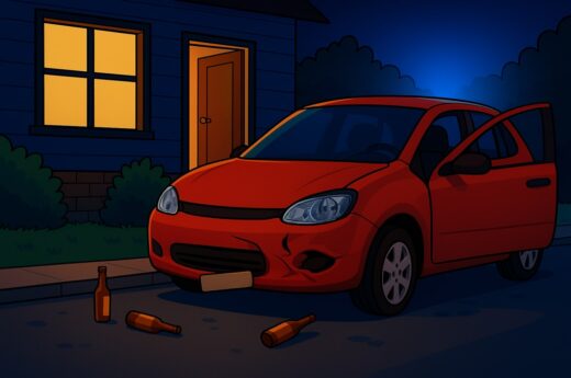 So geht Alltag - Mutter und Tochter versaufen sich den Führerschein