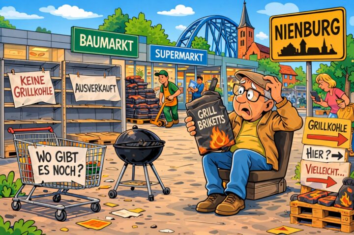 Wo gibt es in Nienburg Grillkohle oder Grillbriketts?